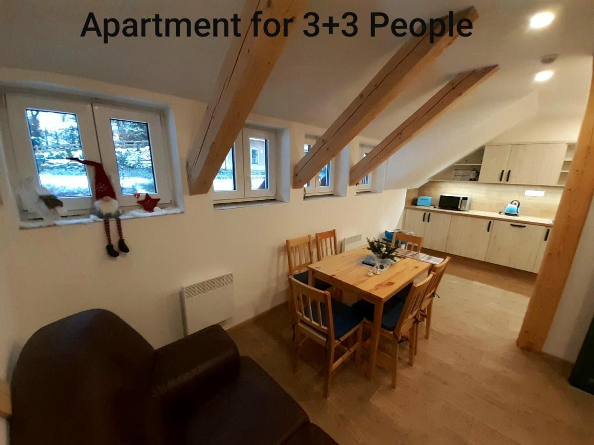 Apartmany Pod Marianskymi Schody Albrechtice v Jizerskych horach Bagian luar foto