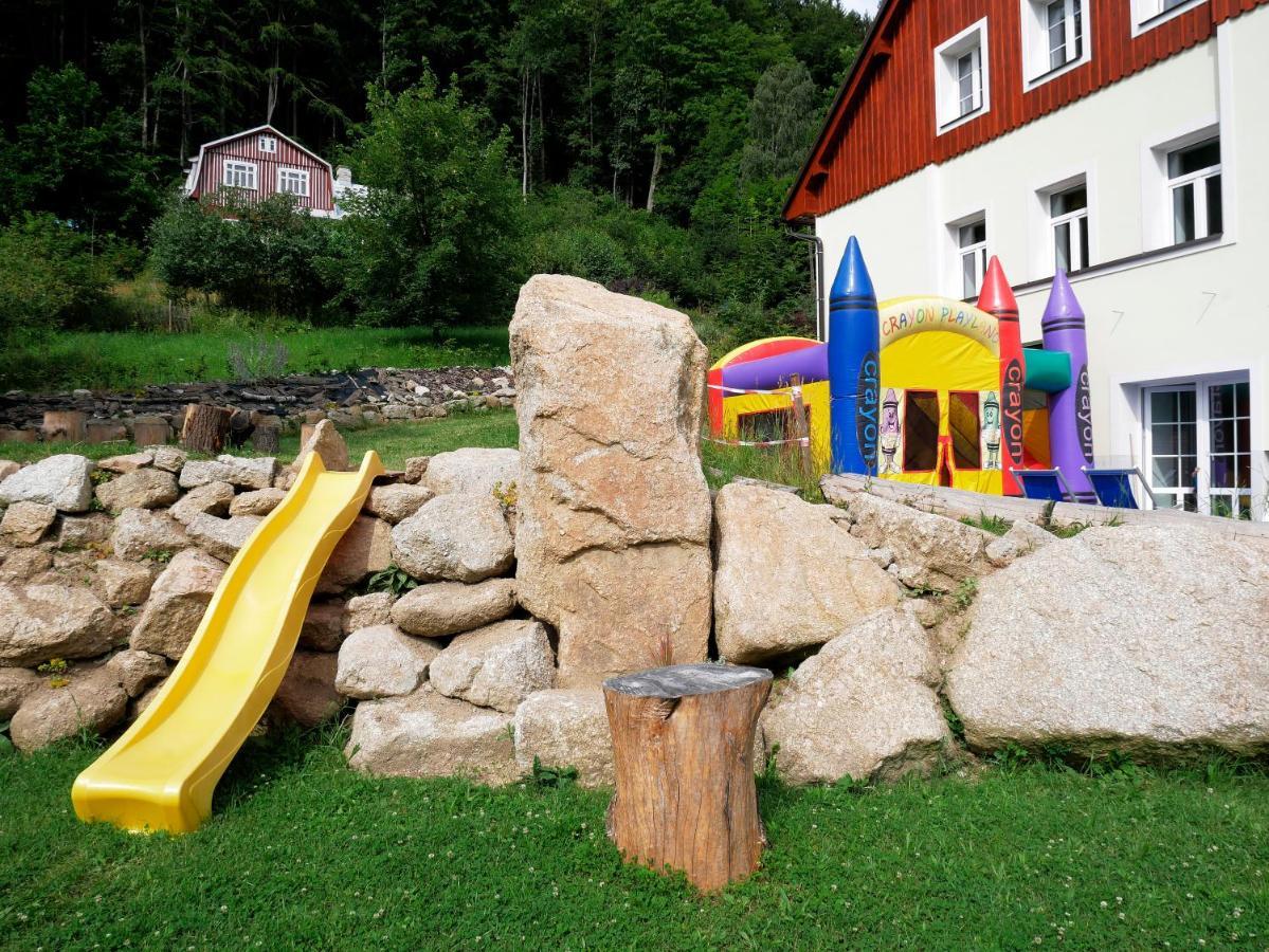 Apartmany Pod Marianskymi Schody Albrechtice v Jizerskych horach Bagian luar foto