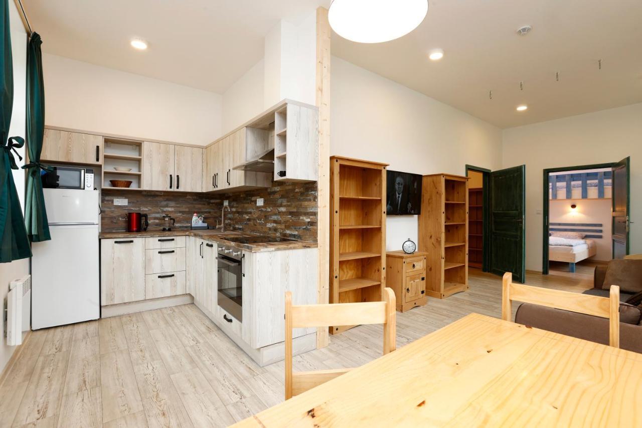Apartmany Pod Marianskymi Schody Albrechtice v Jizerskych horach Bagian luar foto